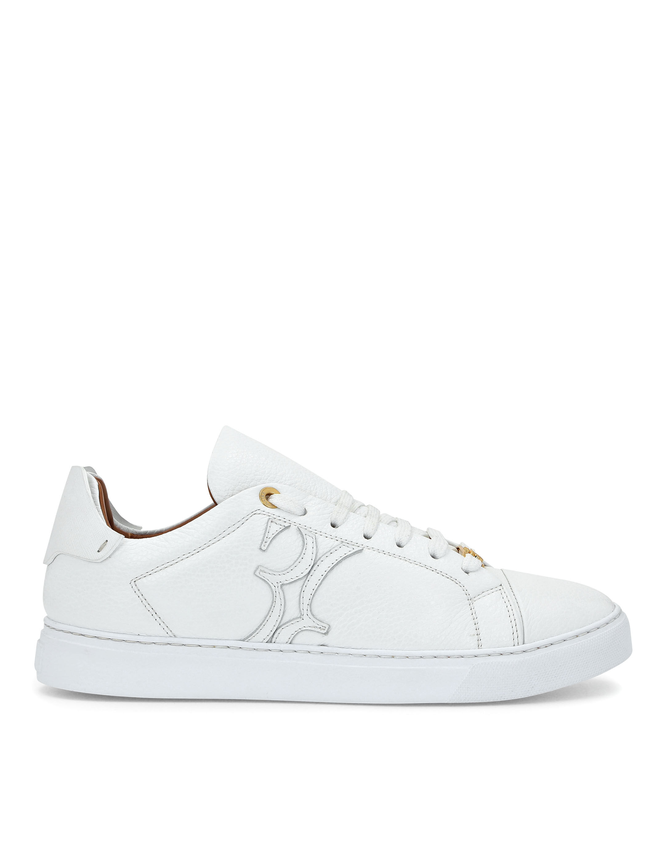 Billionaire Leather Lo-Top Sneakers