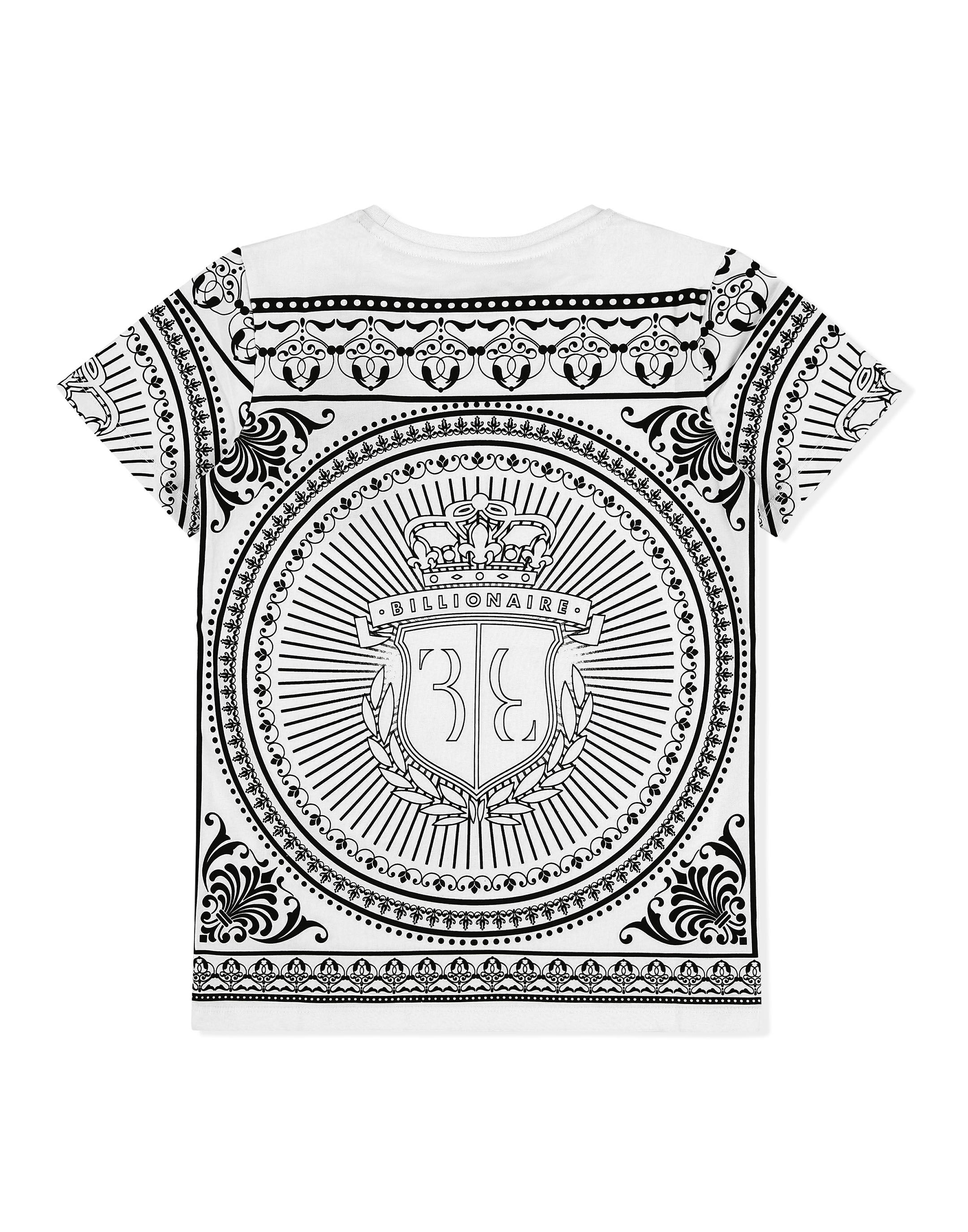 Billionaire T-shirt Round Neck SS Crest