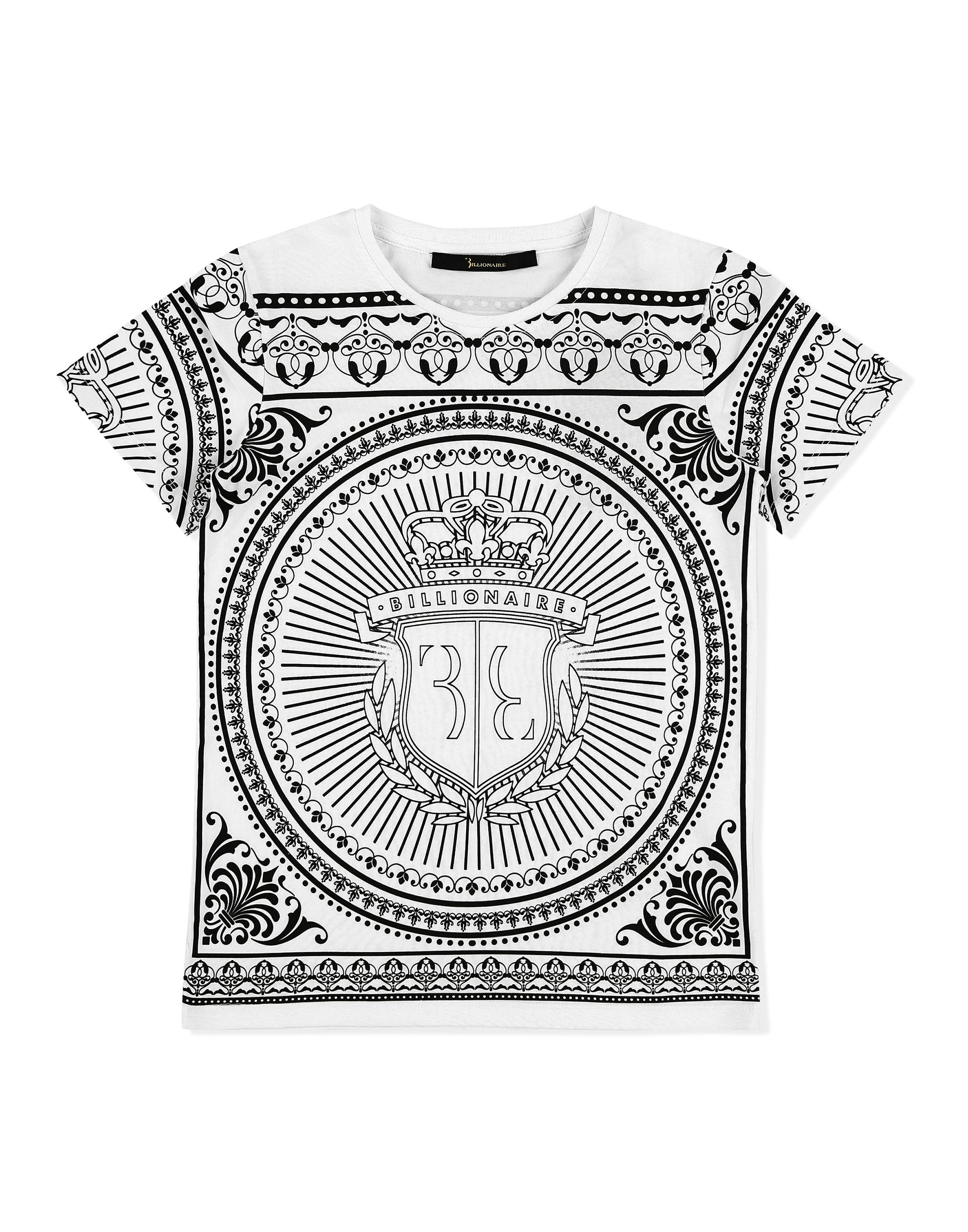 Billionaire T-shirt Round Neck SS Crest