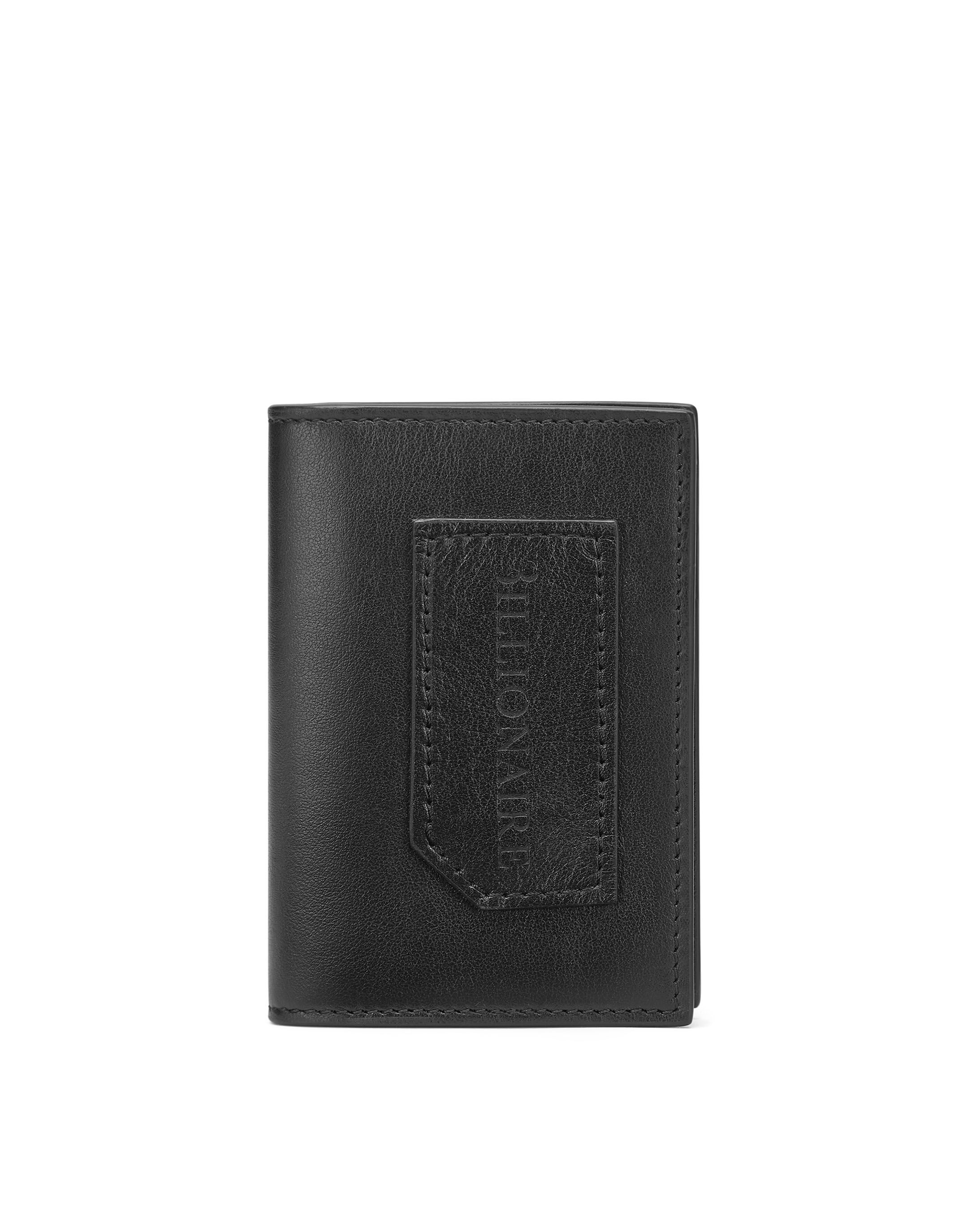 Billionaire Leather Credit Cards Holder Istitutional