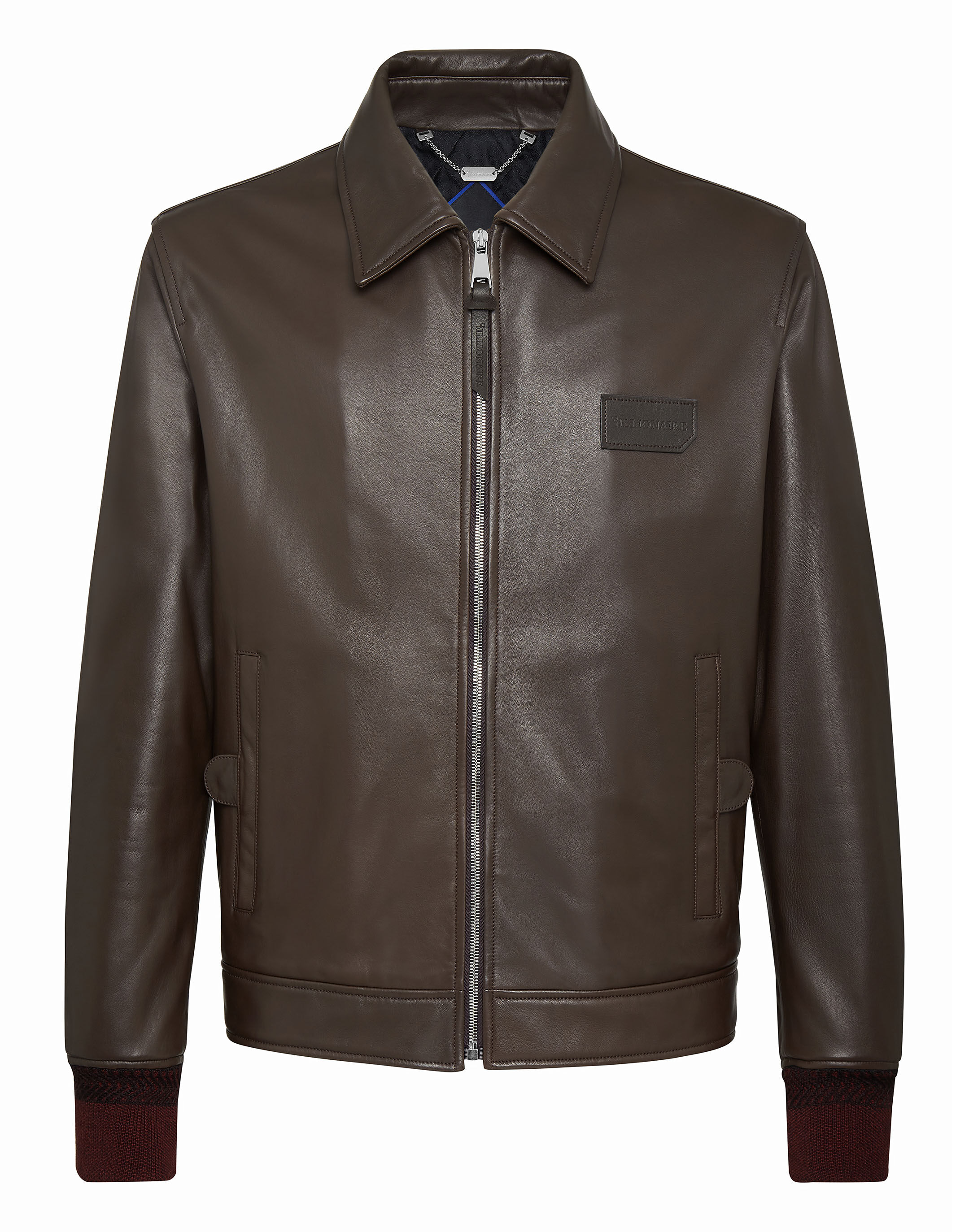 Billionaire Leather Bomber Istitutional