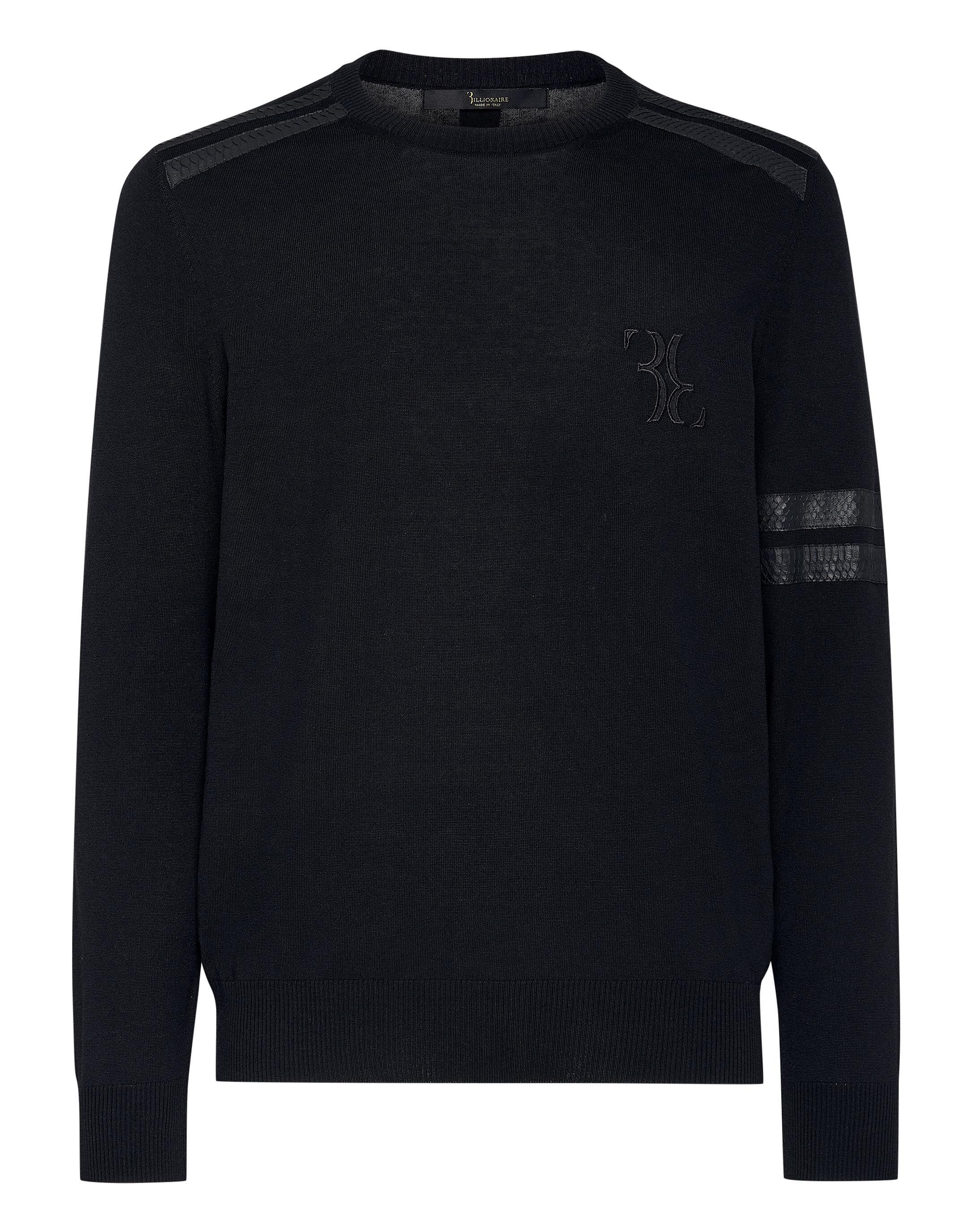 Billionaire Knit Pullover Round Neck LS