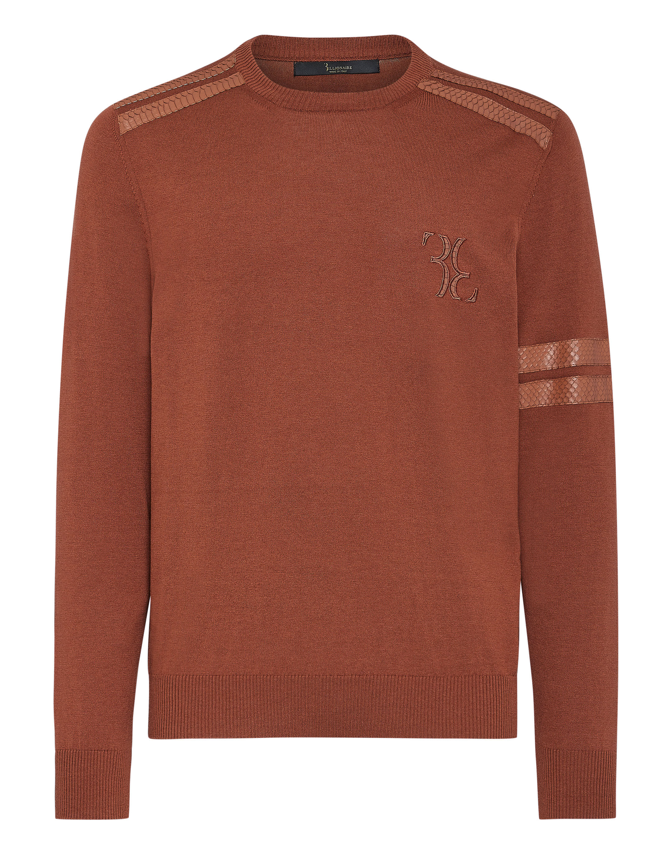 Billionaire Knit Pullover Round Neck LS