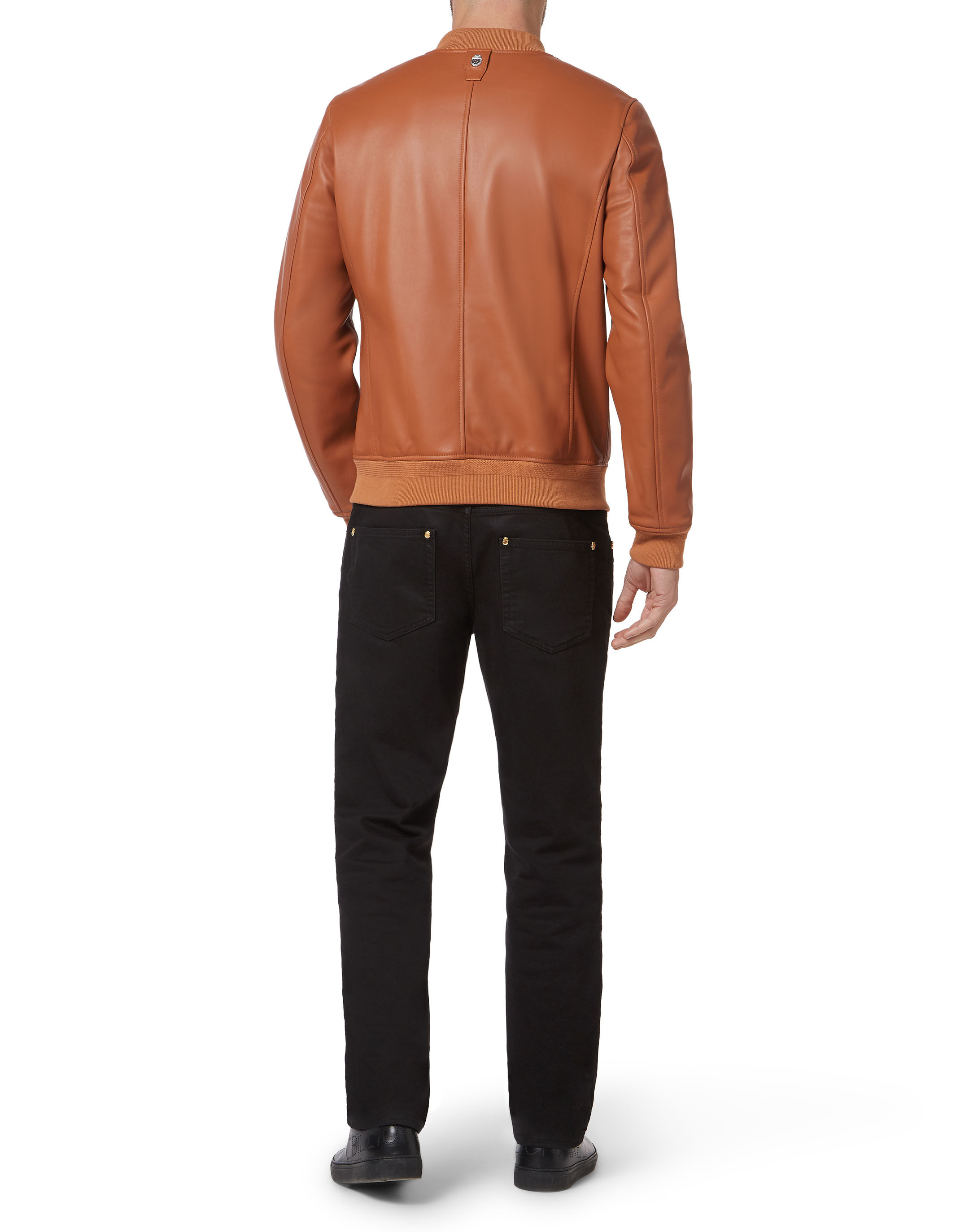 Billionaire Leather Bomber