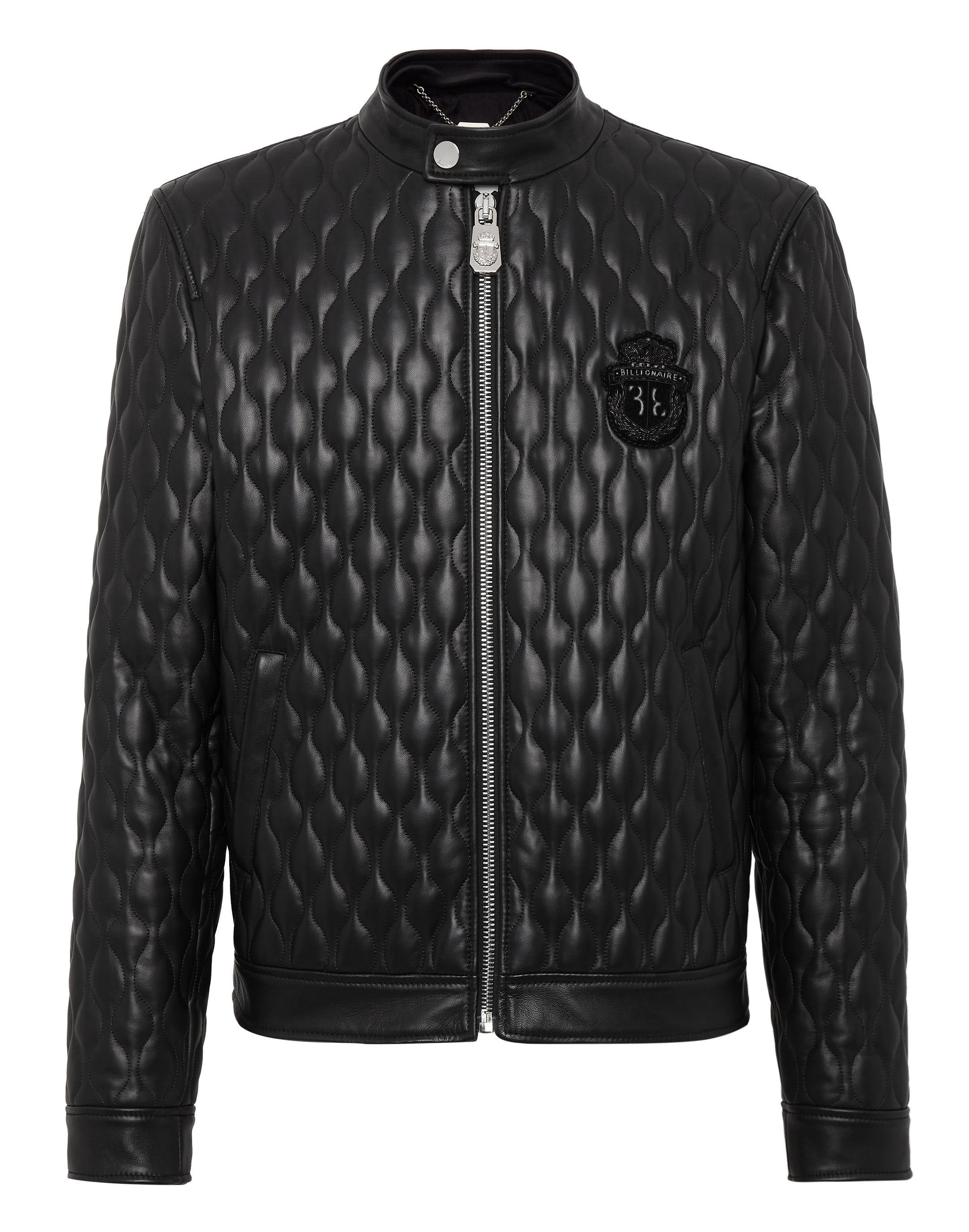 Billionaire Quilted Leather Jacket