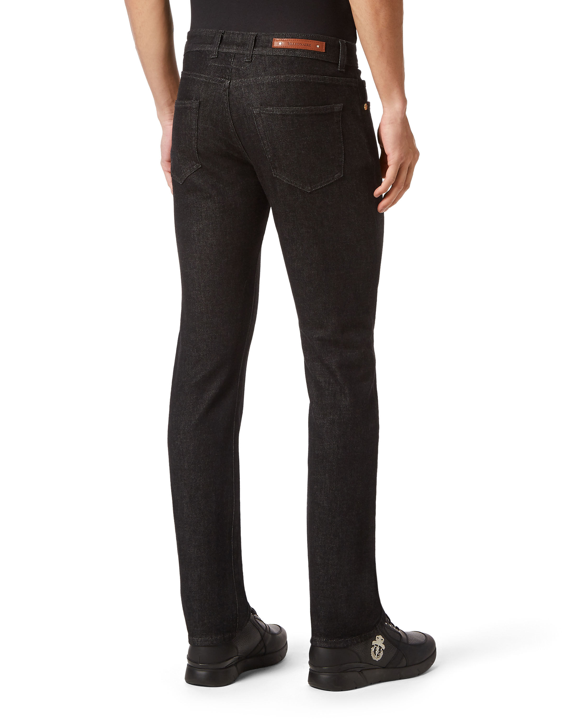 Billionaire Denim Trousers Super Straight Cut Cashmere