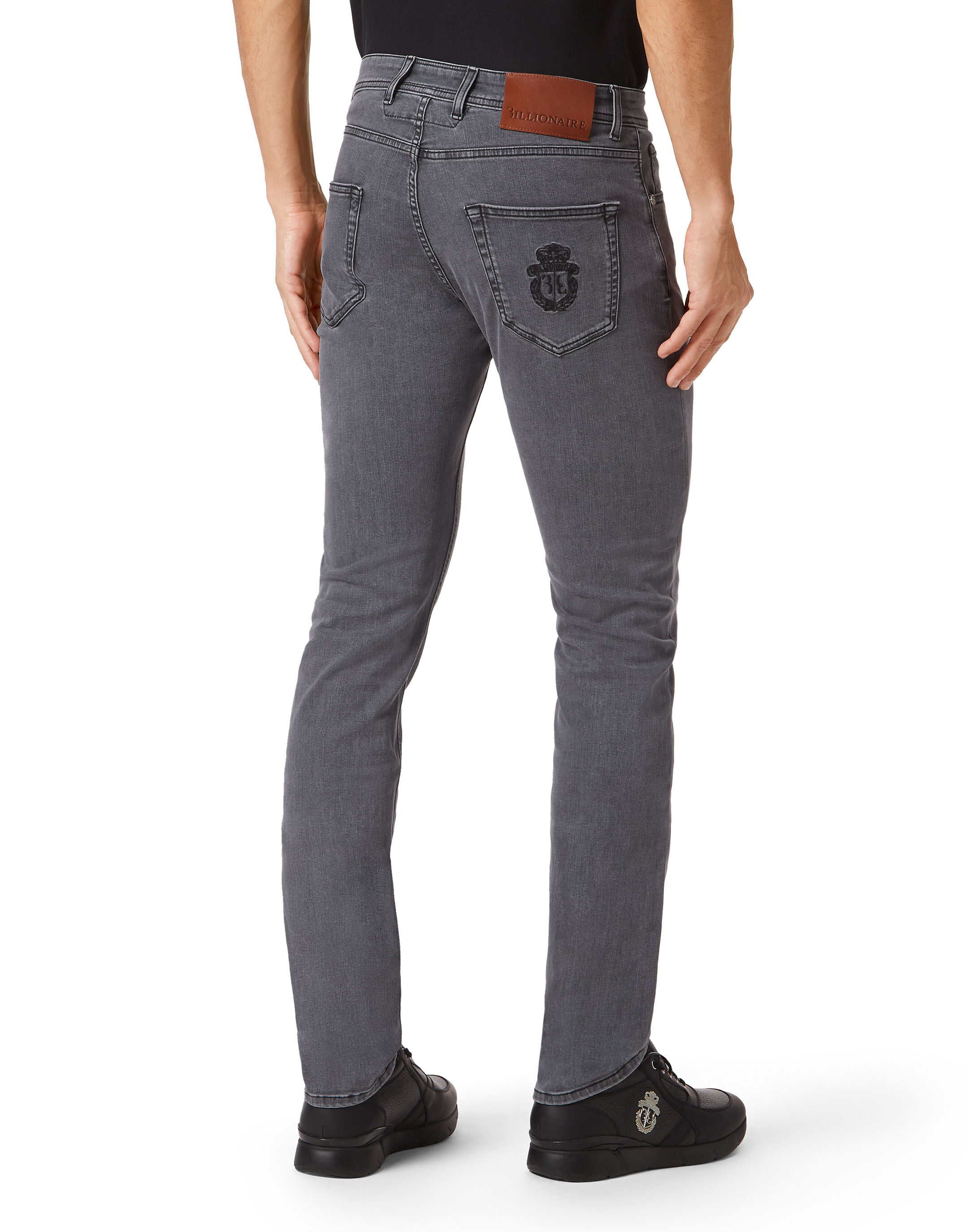 Billionaire Denim Trousers Super Straight Cut Fit