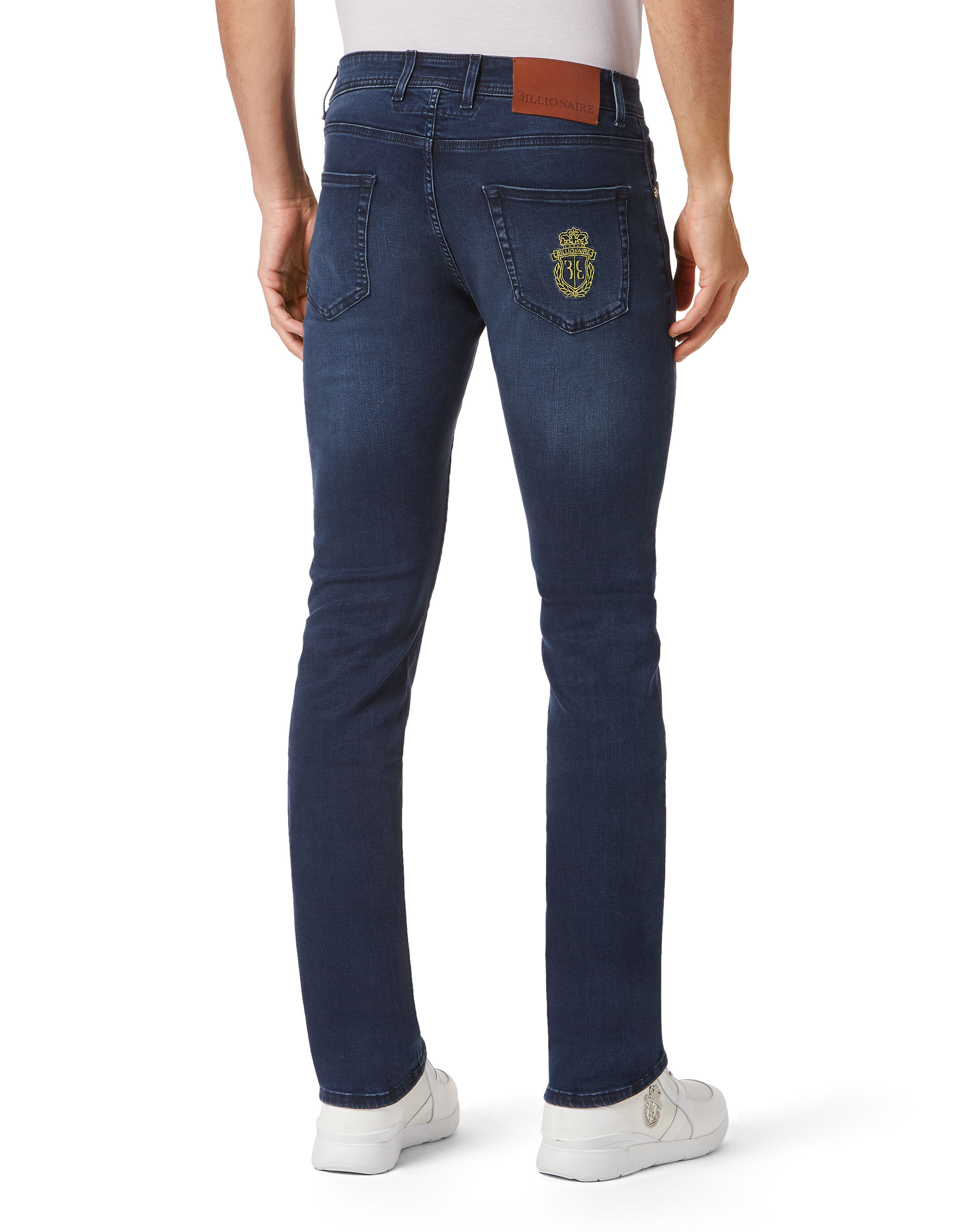 Billionaire Denim Trousers Super Straight Cut Fit