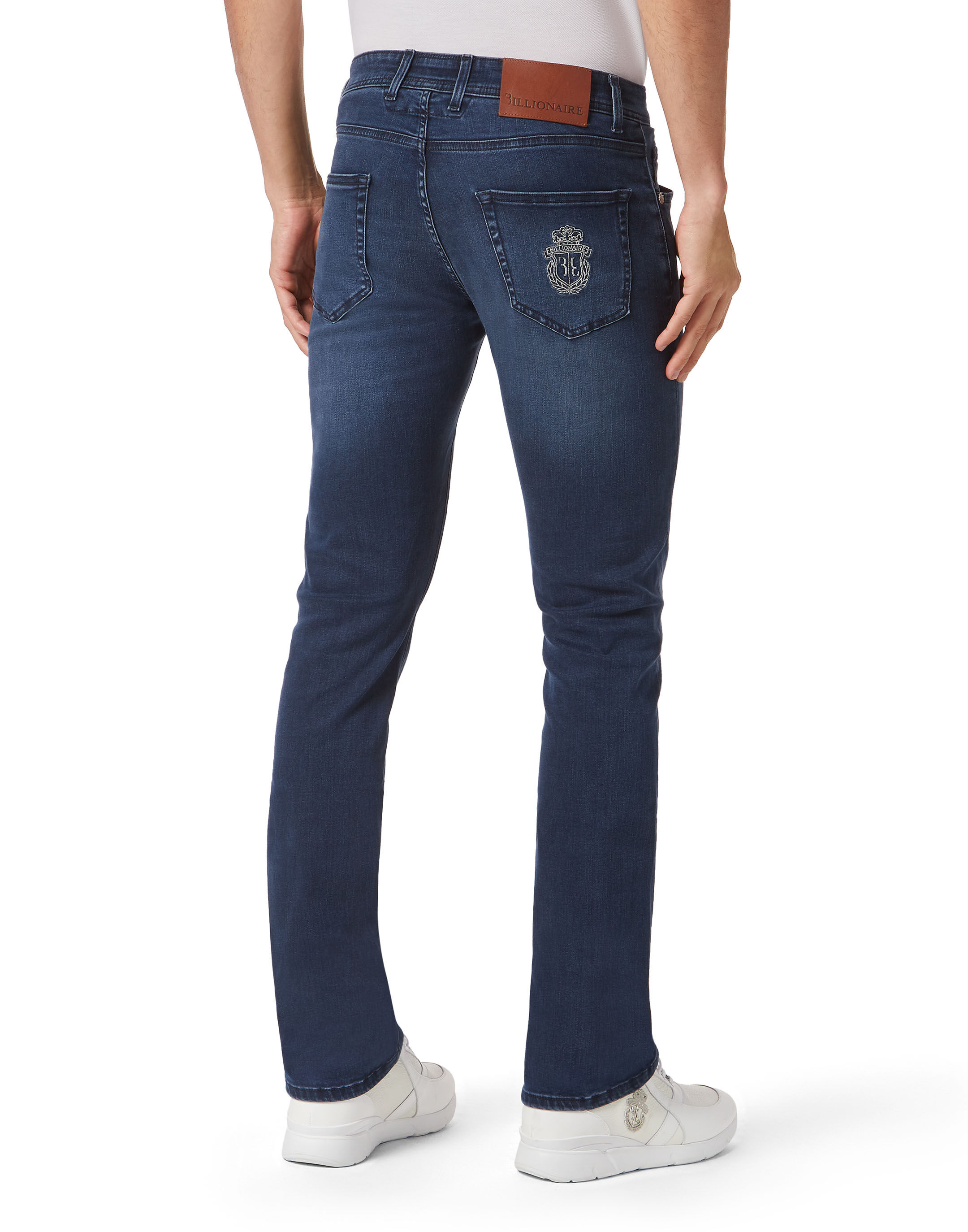 Billionaire Denim Trousers Super Straight Cut Fit