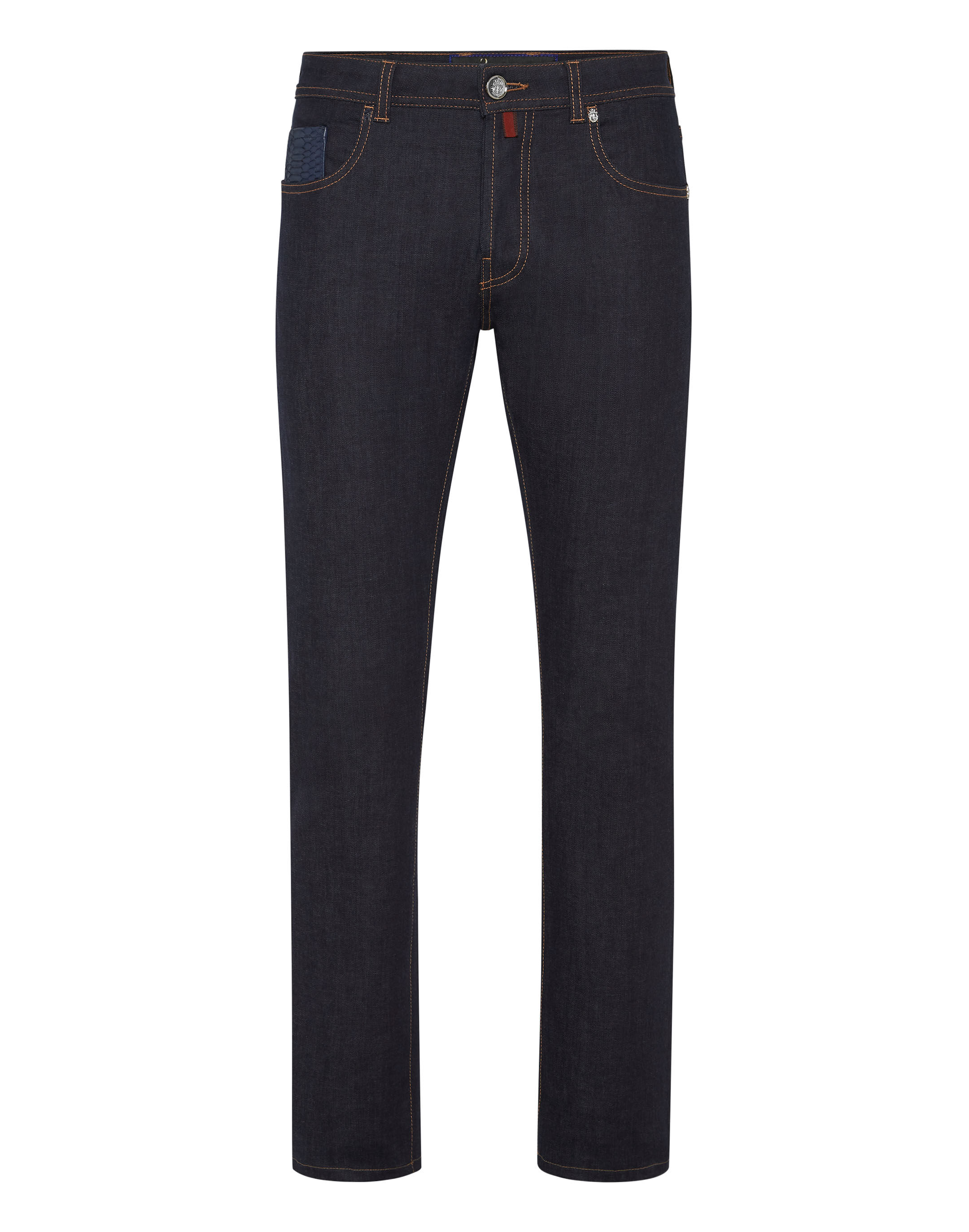 Billionaire Denim Trousers Super Straight Cut Fit Elaphe