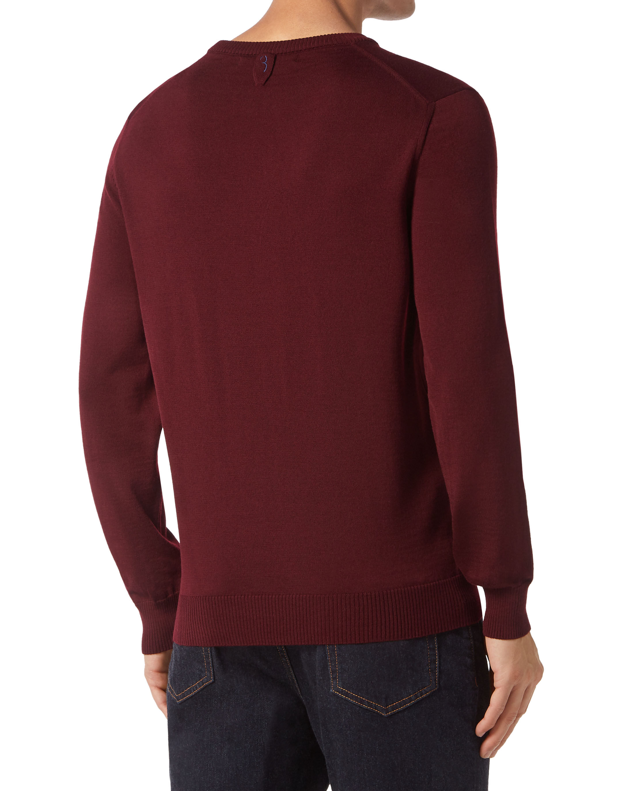 Billionaire Wool and Silk Pullover Round Neck LS