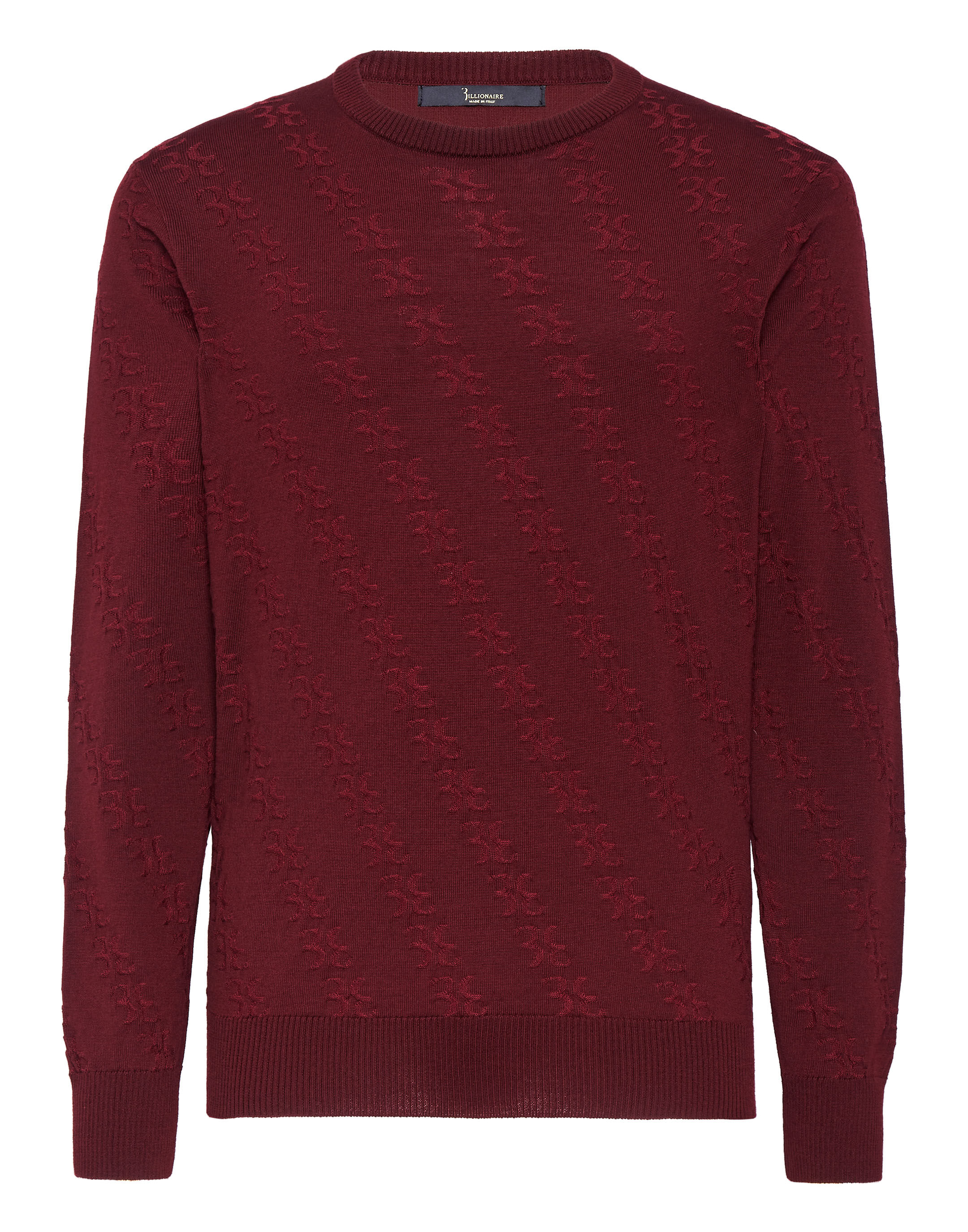 Billionaire Wool and Silk Pullover Round Neck LS