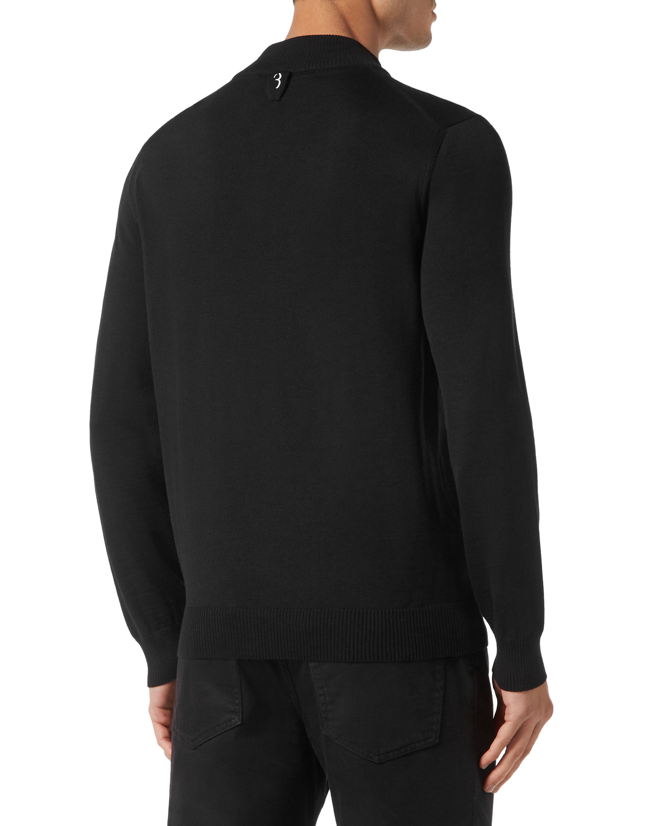 Billionaire Wool and Silk Pullover full zip