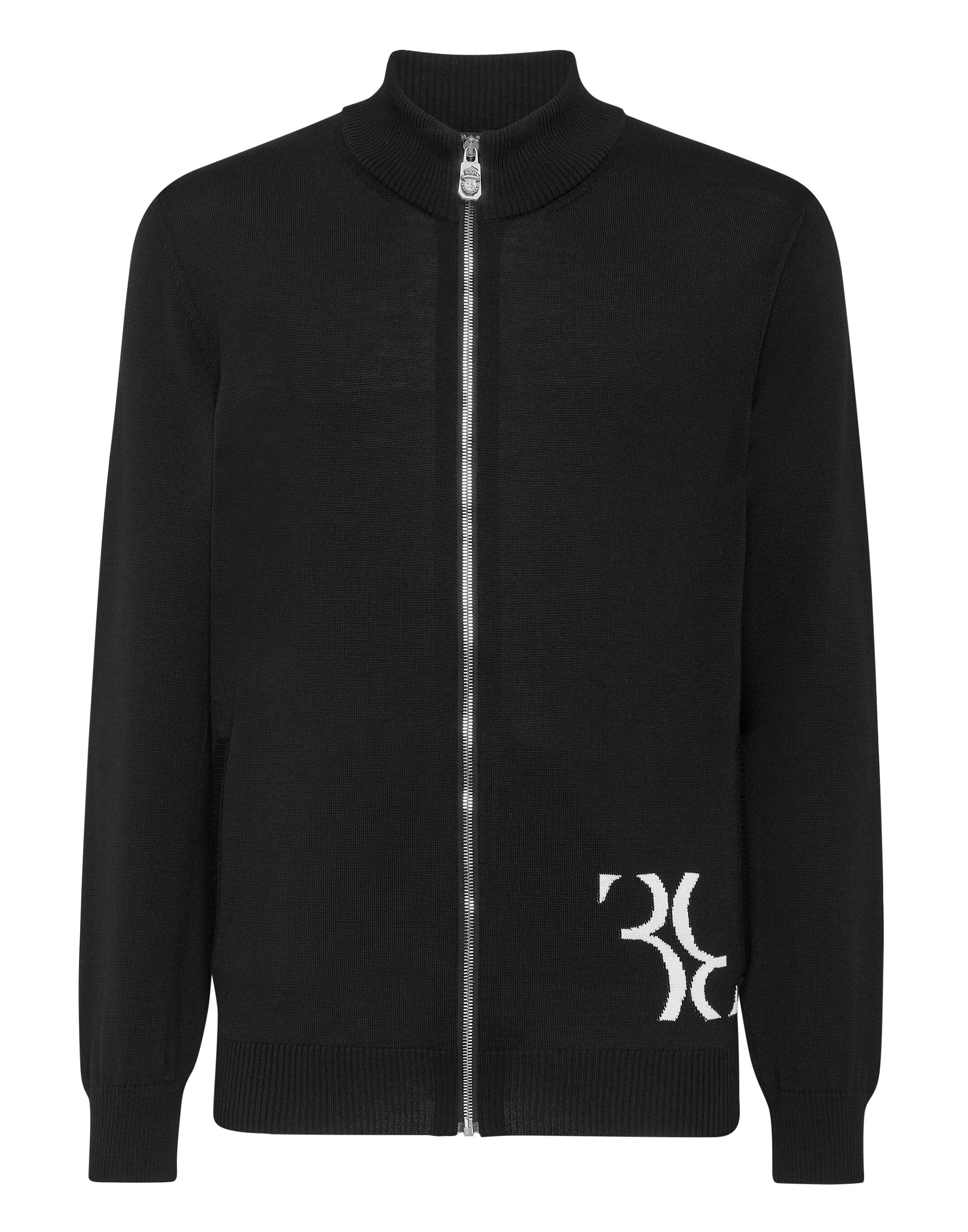 Billionaire Wool and Silk Pullover full zip