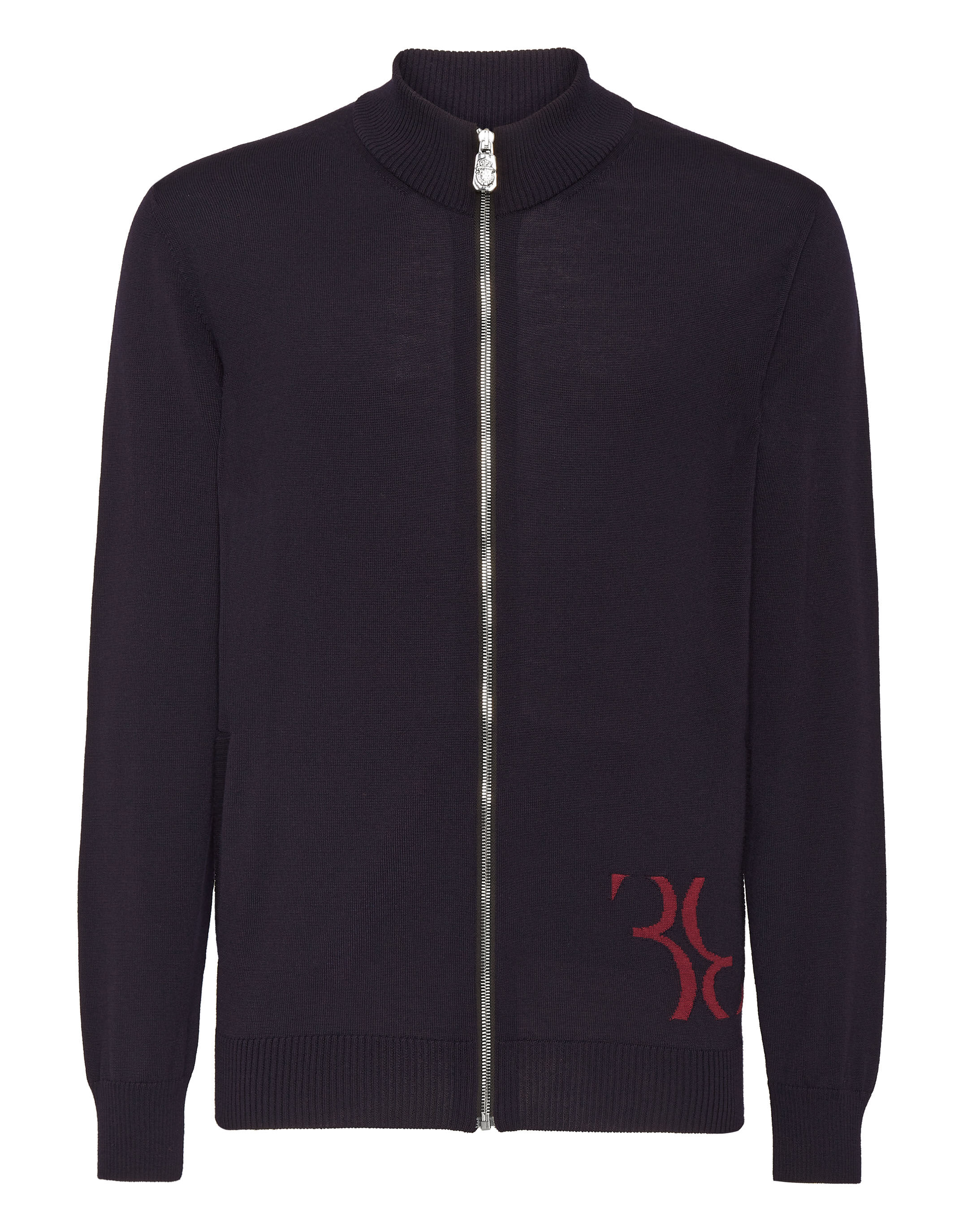 Billionaire Wool and Silk Pullover full zip